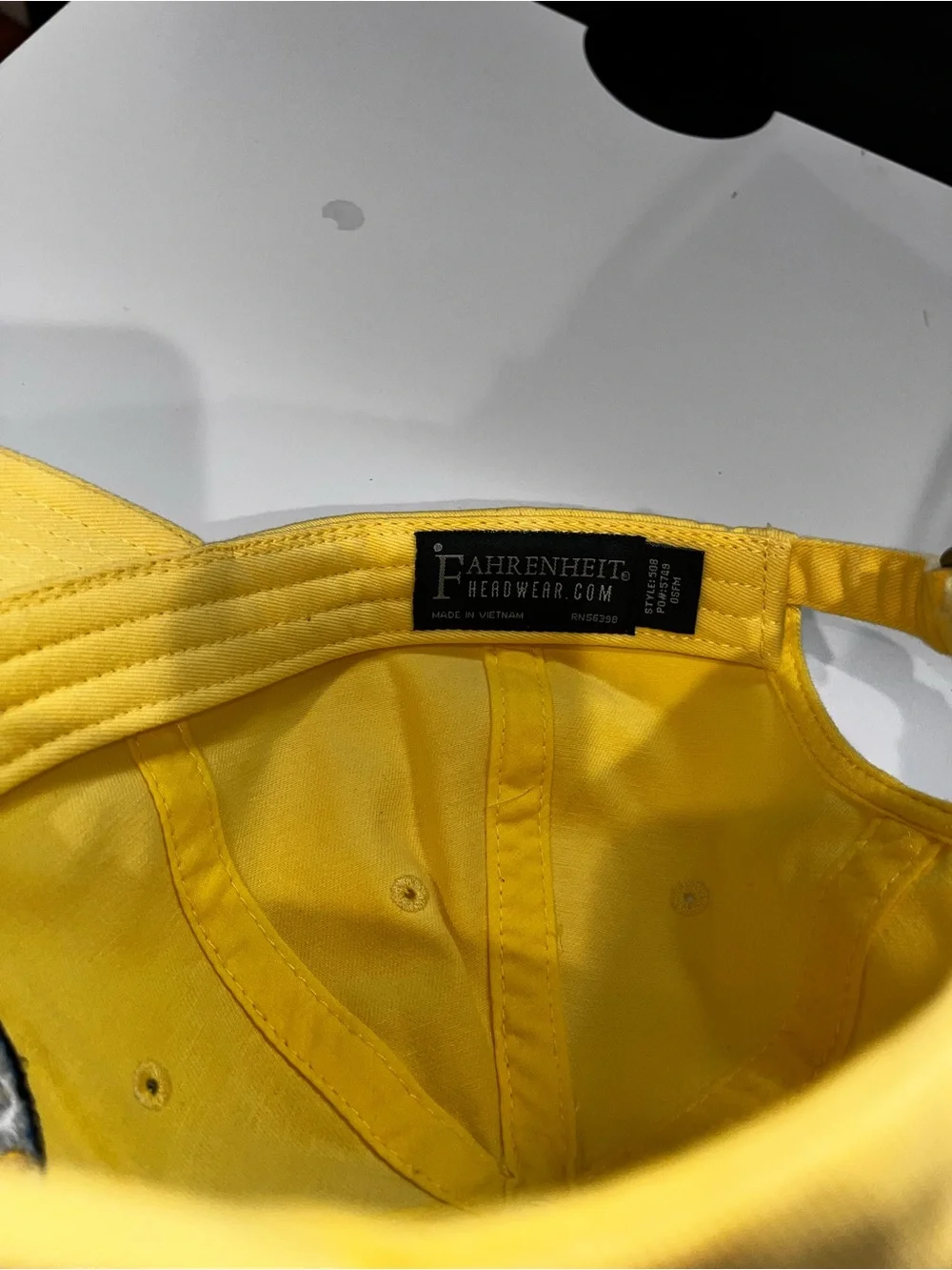 Fahrenheit soft yellow